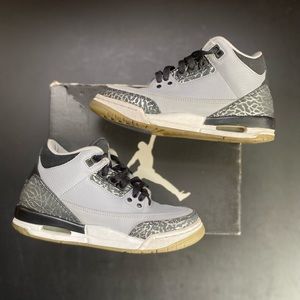 Air Jordan 3 Retro (BG) ‘Wolf Grey’ 🐺